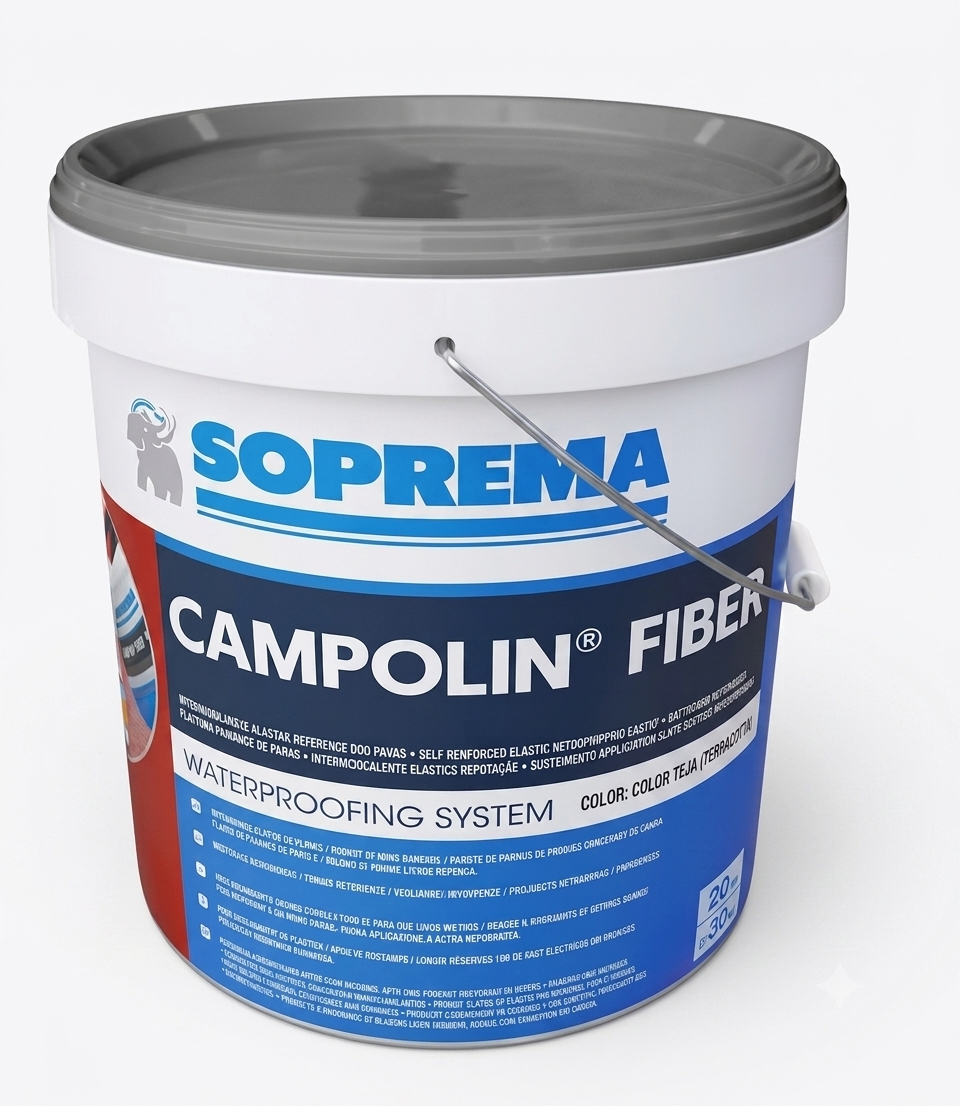 Campolin Fiber Rojo Balde 20 KG - CH