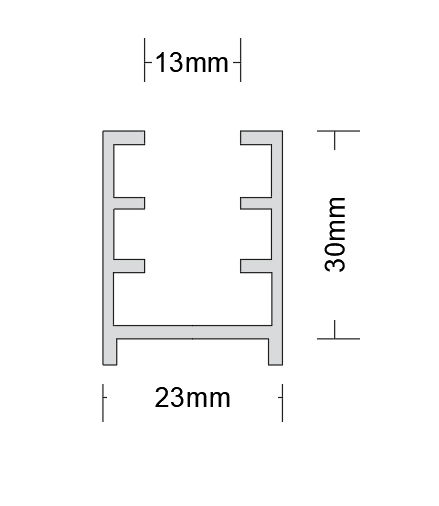 Perfil para panel SM.103 - 2