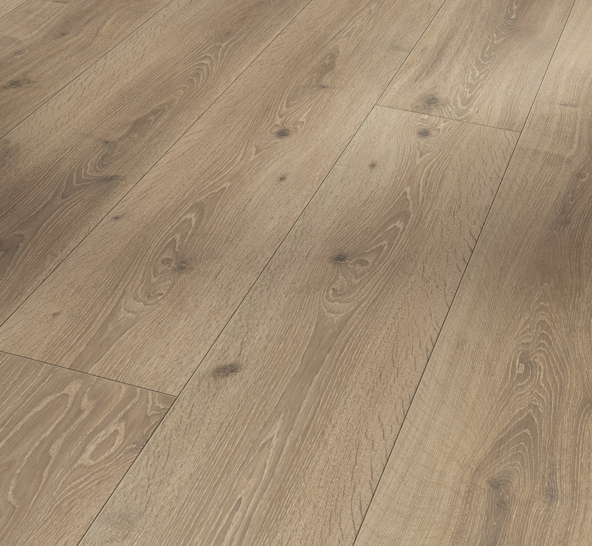 Piso Laminado Trendtime 6 - Oak Castell limed brushed texture de 2200x243x9mm